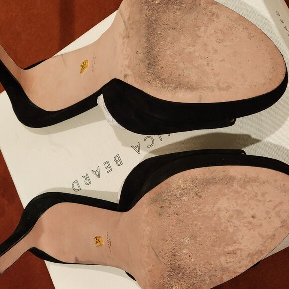 COPY - Veronica Beard Women's Black Dali Platform Slide Sandal - Picture 5 of 5